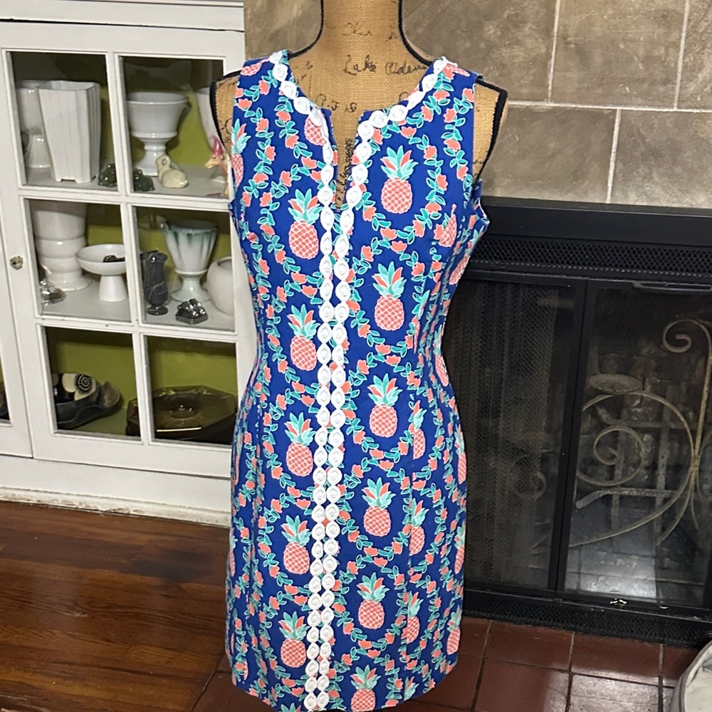 Crown & Ivy Pineapple Print Dress